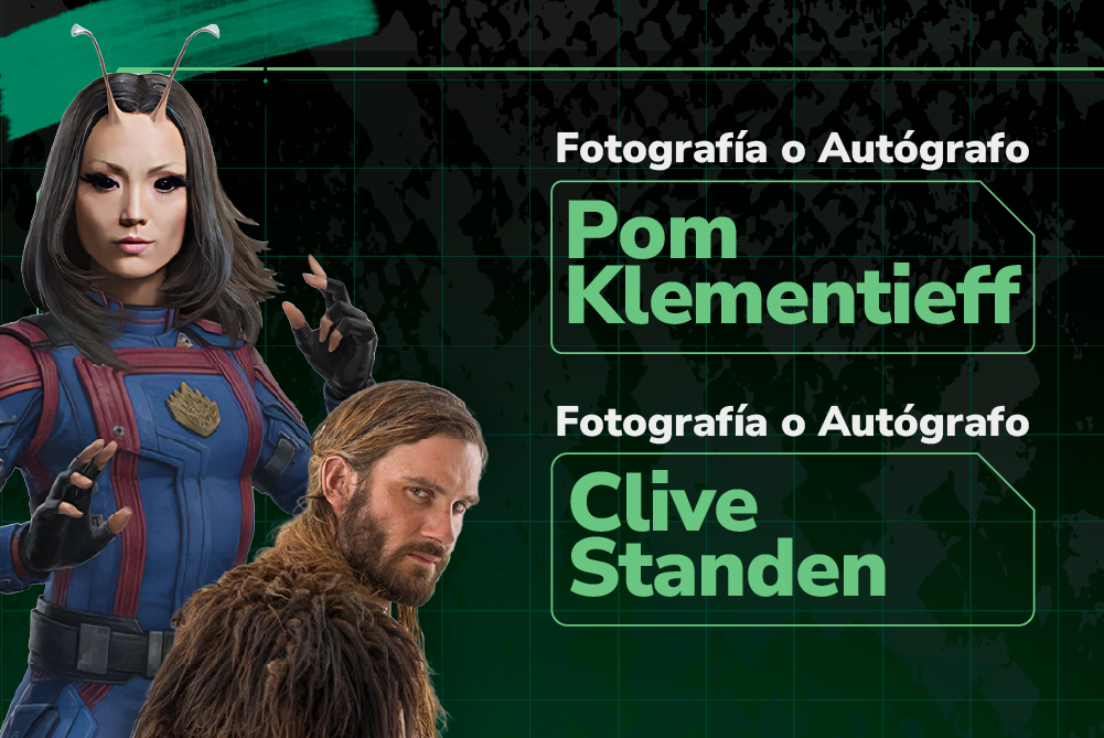 Fotografías con los artistas