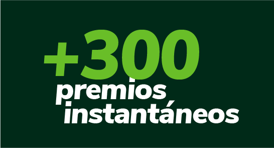 + 300 premios