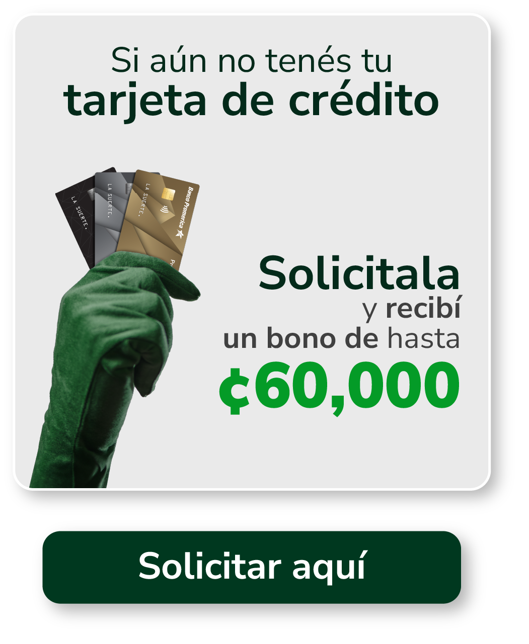 tarjeta de crédito